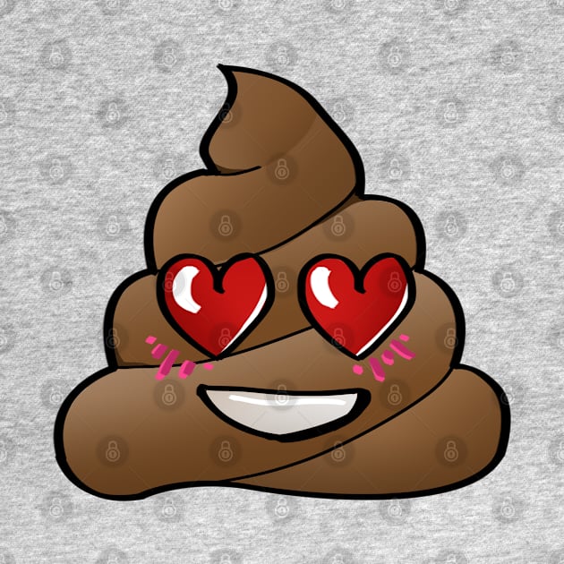 Poop in love by @akaluciarts